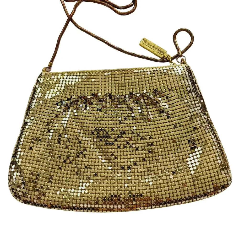 Vintage Whiting & Davis Mesh Shoulder Bag